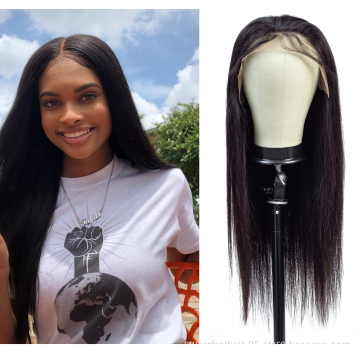 150% 180% 210% Density Human Lace Front Wigs,Transparent Lace Virgin Remy Brazilian Hair Wigs For Black Women